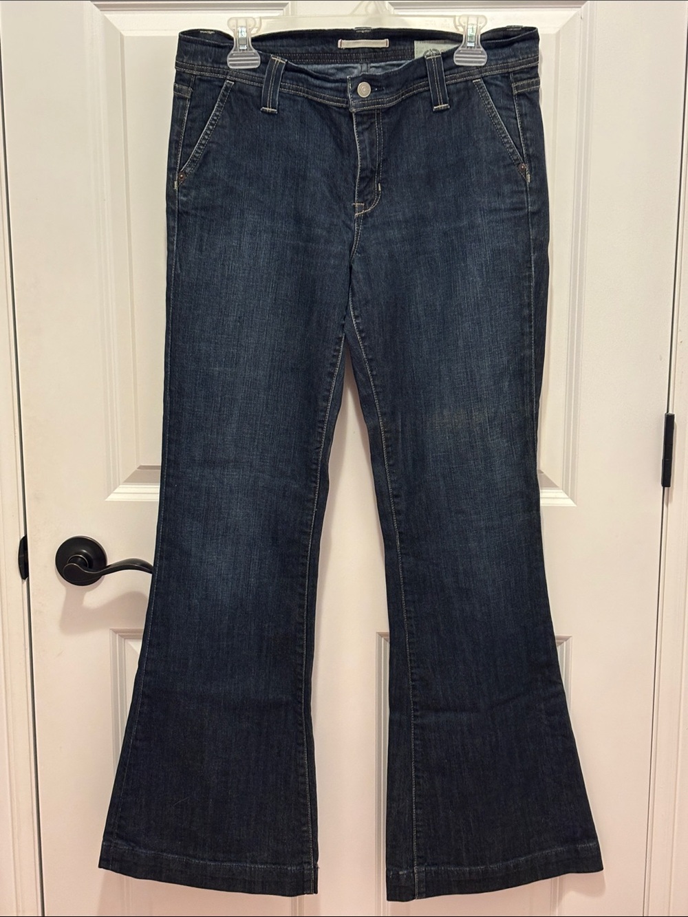 Vintage Dark Wash Women's Bootcut Jeans - Classic Denim